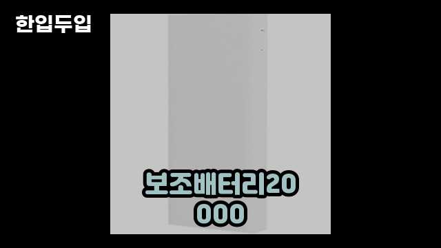 디지털 가전 전문 블로거 한입두입 - 1226 - 2024년 09월 22일 1