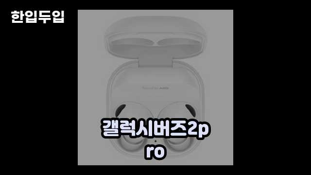 디지털 가전 전문 블로거 한입두입 - 10504 - 2024년 11월 24일 1